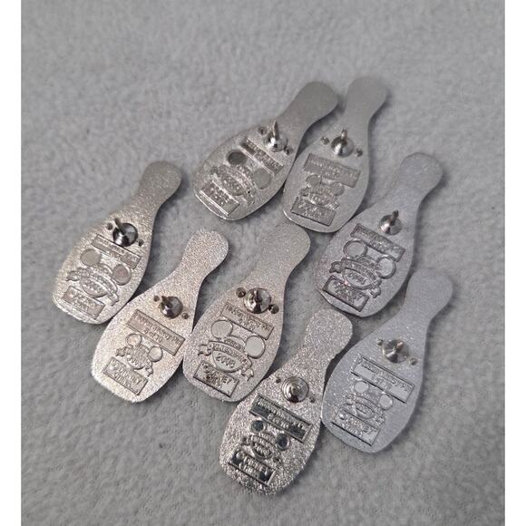 Set 8 Official Disney HM Villain Bowling Pin Collectible 2008 - Picture 6 of 8